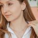Колье серебряное Созвездие на тонкой цепочке с белыми фианитами ЛК-0376р фото 4